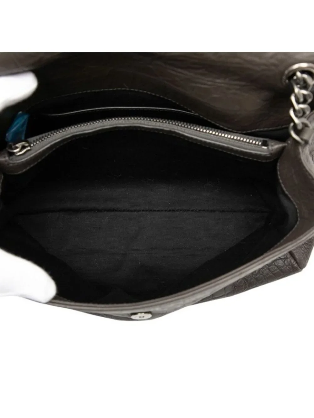 Saint Laurent West Hollywood Crossbody Chain Shoulder Bag Brown Leather - Picture 4 of 6